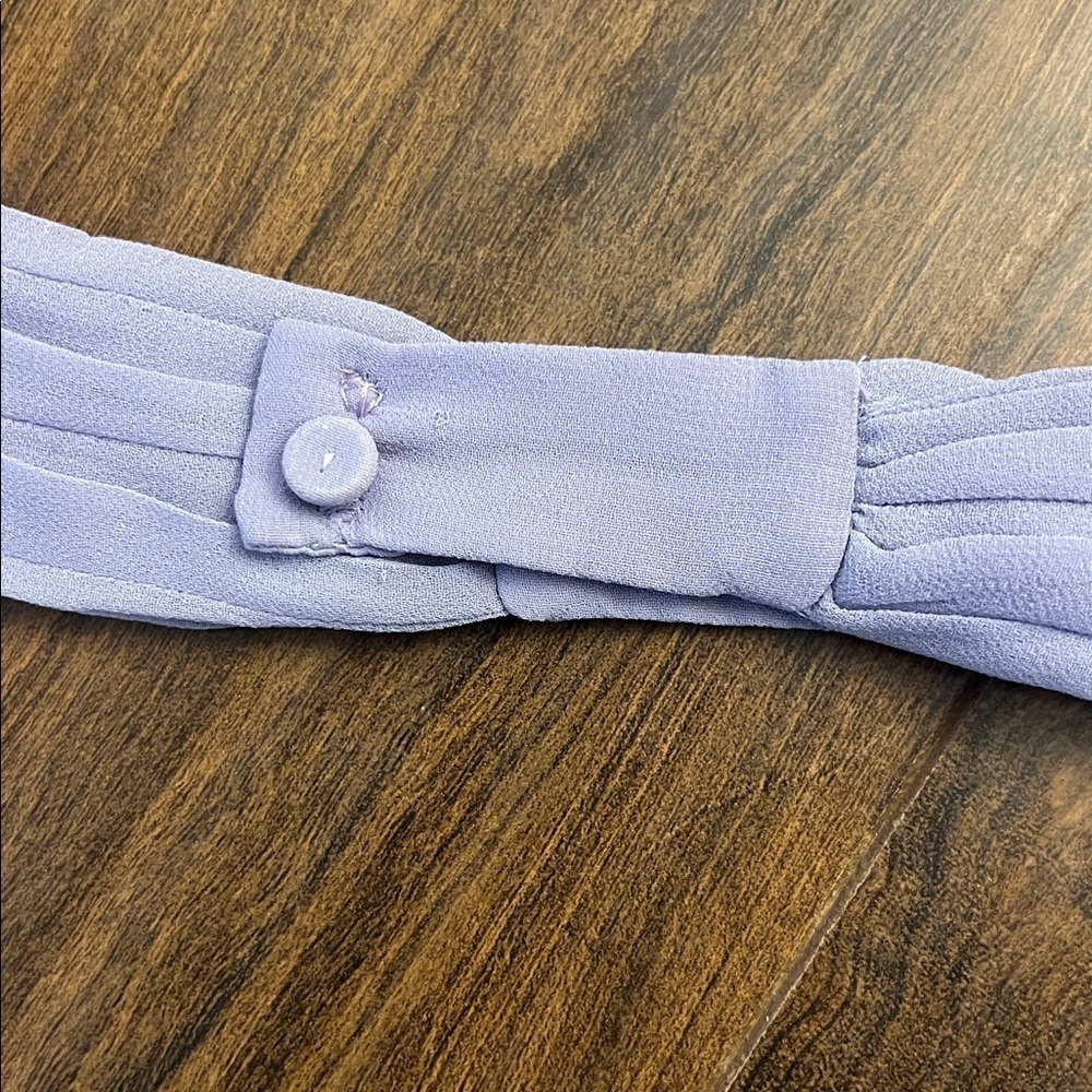 BCBGMaxAzria Elegant Lavender and Black Evening Gown - Picture 7 of 14